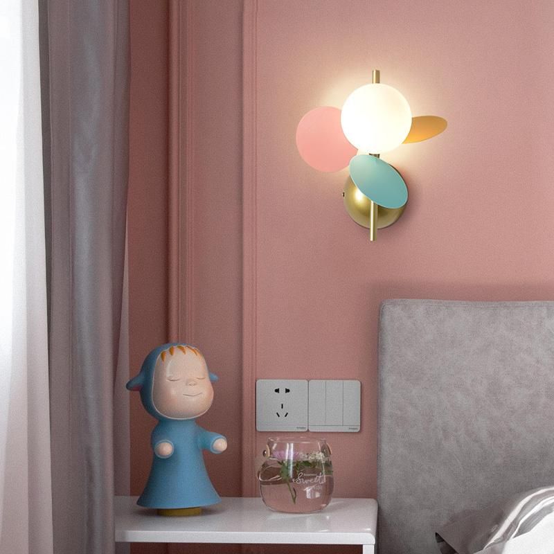 Colorful Bedroom Lamp Bedside Lamp Wall Lamp Creative Stair Lamp LED