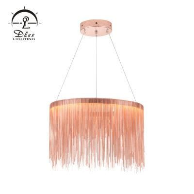 Big Modern Hotel LED Chandelier Hotel Lamp for Project