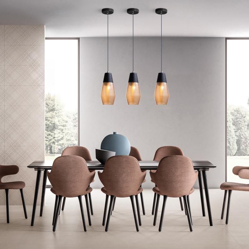Nordic E27 Pendant Lamp Simple Coffee Personality Gerd Gorgeous Glass Modern Pendant Light (WH-AP-344)