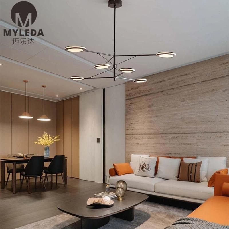 Modern Restaurant Decorative Metal LED Pendant Lamp