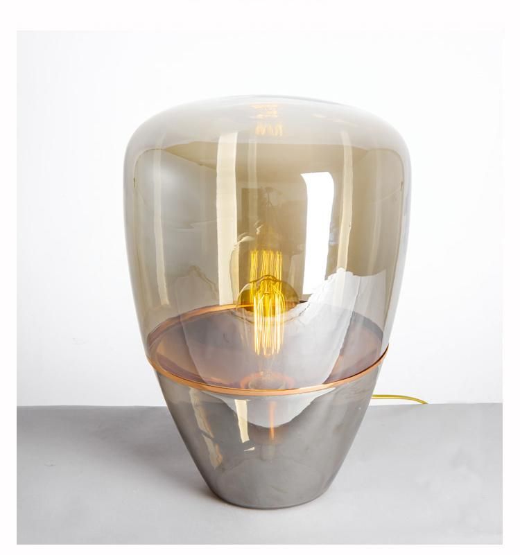 Transparent Glass Mini Table Lamp Restaurant Lamp Romantic Lamp Glass