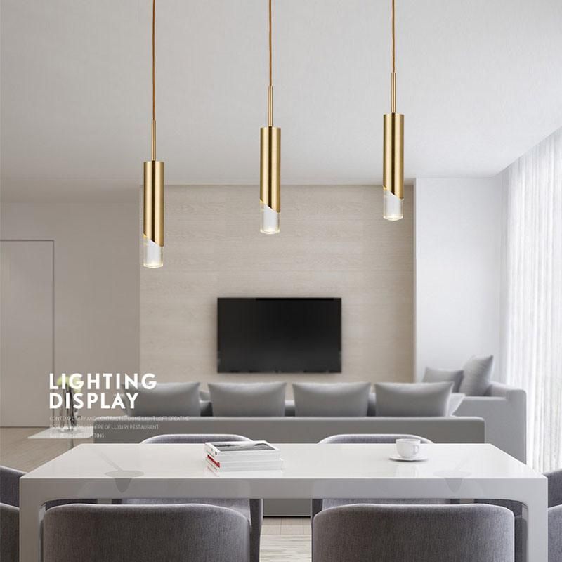 Modern LED Bedroom Chandelier Light Simple Art Space Nordic Restaurant Pendant Lighting