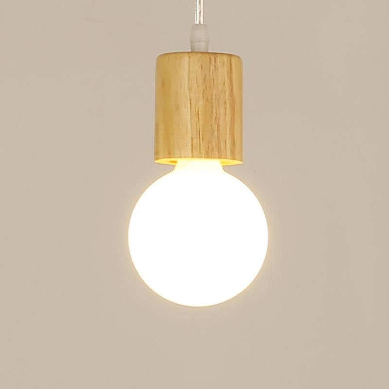 Bulb Chandelier Concise Style Dining Room Restaurant Bedroom Pendant Lamp
