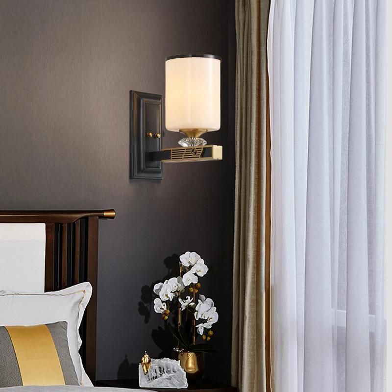 Chinese Living Room Dining Room Background Wall Lamp Modern Simple Corridor Wall Light