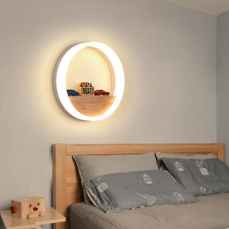 Living Room Wall Lamp LED Modern Simple Creative Decorative Circular Corridor Study Light