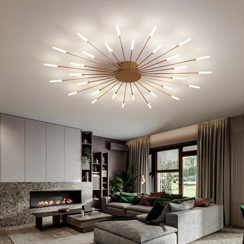 Fireworks LED Chandelier for Living Room Bedroom Home Chandelier Luxury Ceiling Lights (WH-MA-194)