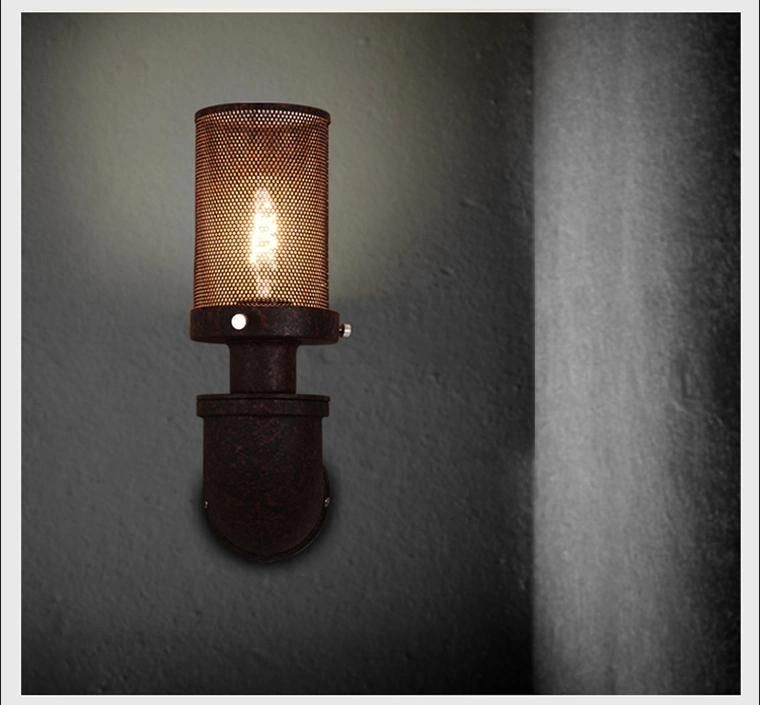Water Iron Pipe Loft Retro Vintage Industrial Wall Light (WH-VR-44)