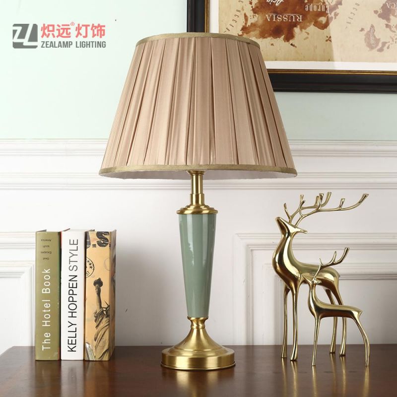 Adornment Desk Lamp Originality Porcelain Umbrella Table Light (TL8051)