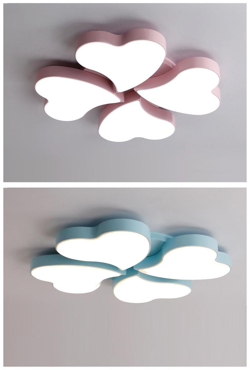 Simple Living Room Bedroom Children′s Room LED Dimmable Ceiling Lamp