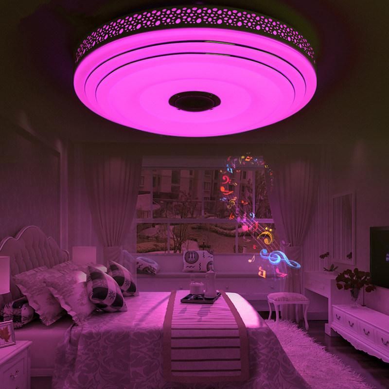 Drawing Room Bluetooth & Music Ceiling Lights Lamp Fixtures (WH-MA-37)