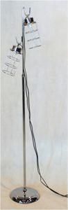 E27 Chromed Steel Frame Indoor Floor Lamps