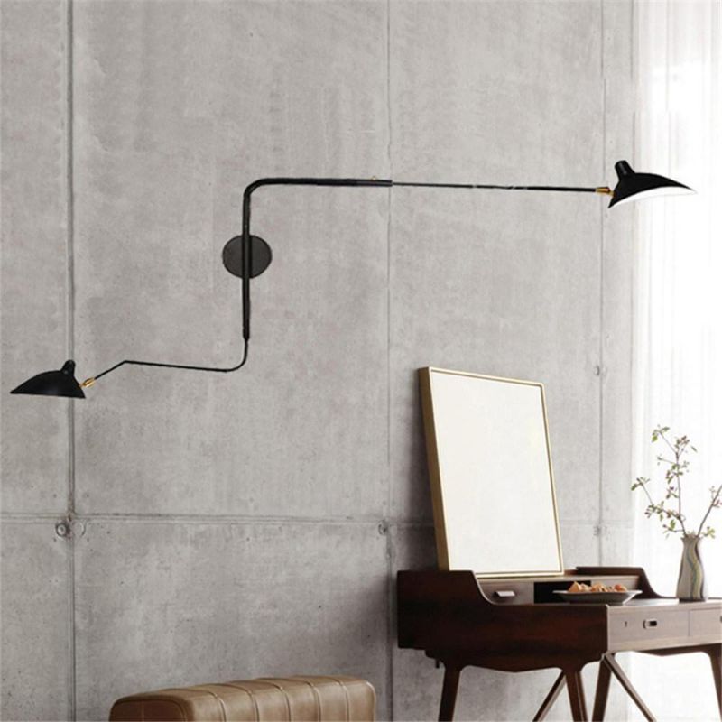 Spider Serge Mouille Wall Lights Bedroom Industrial Retro Wall Lamp Creative Simple Living Room LED Light Fixtures