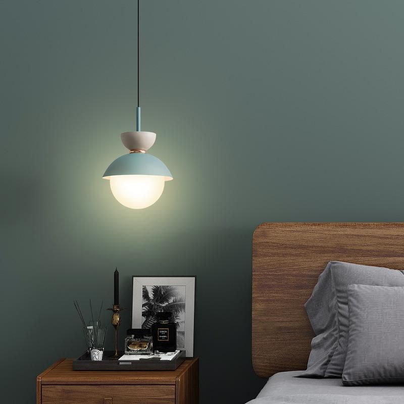 Modern Pendant Lamp Nordic Glass Ball Light Fixtures Hanging Suspension Light (WH-GP-48)