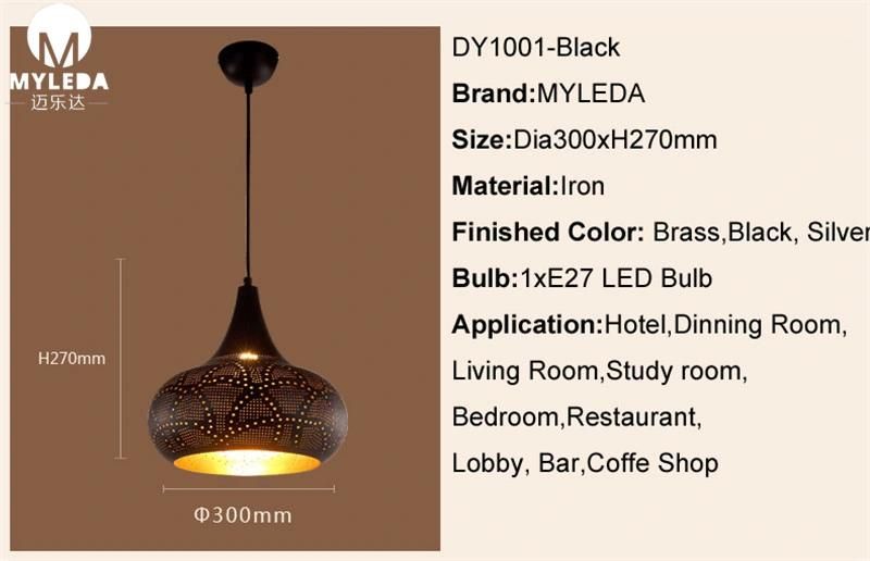 Vintage American Wrought Iron Mesh Chandelier Pendant Lighting
