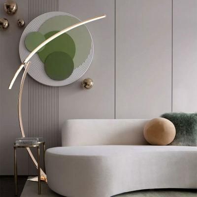 Nordic Standing Chandelier Floor Lamp Hanging Floor Lamp Cantilever Drop Pendant Floor Lamp Bedroom Living Room Parabola Arc LED Floor Lamp