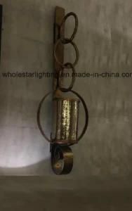 Metal Wall Light with Glass Shade / Hotel Wall Lamp (WHW-131)