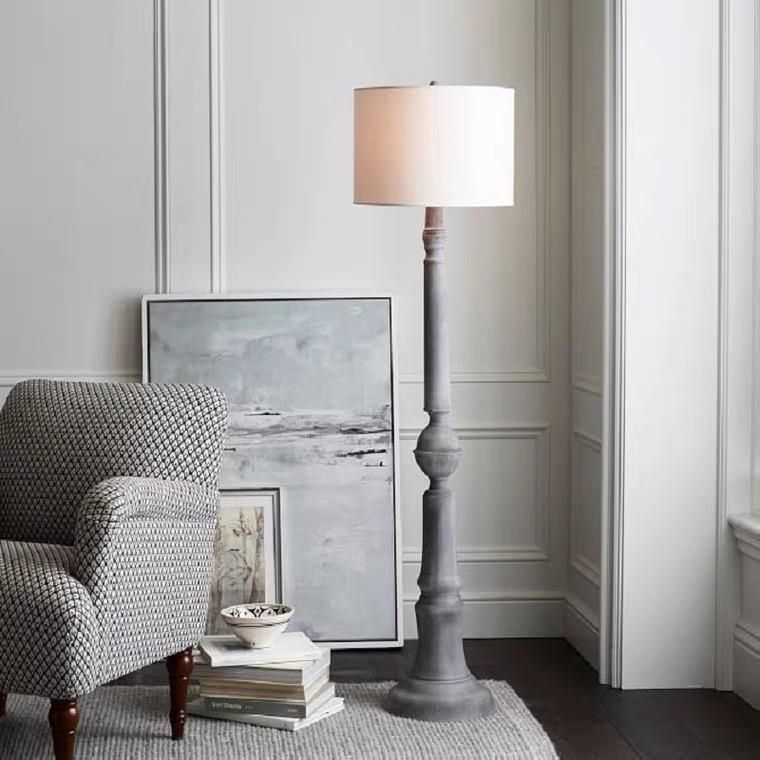 French Retro Floor Lamp Room Lamp Living Room Lamp Household Personality American Creative Antique Designer Soft