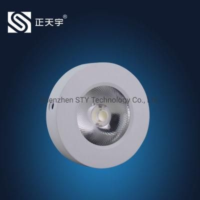 Surface Mounted AC 3W Powered LED Furniture /Cabinet Lighting