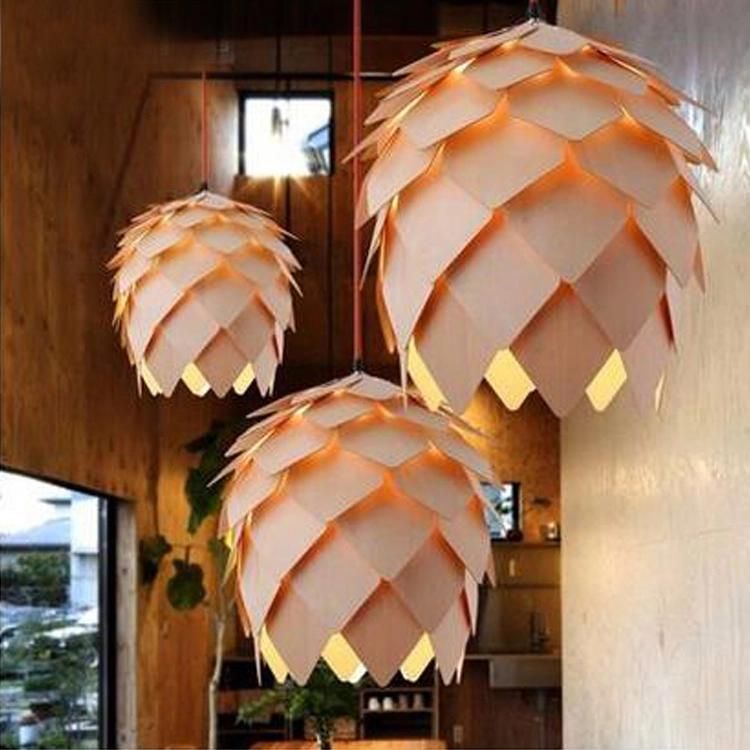 Fancy Wooden Design Pendant Lamp (TP-D7004-S)