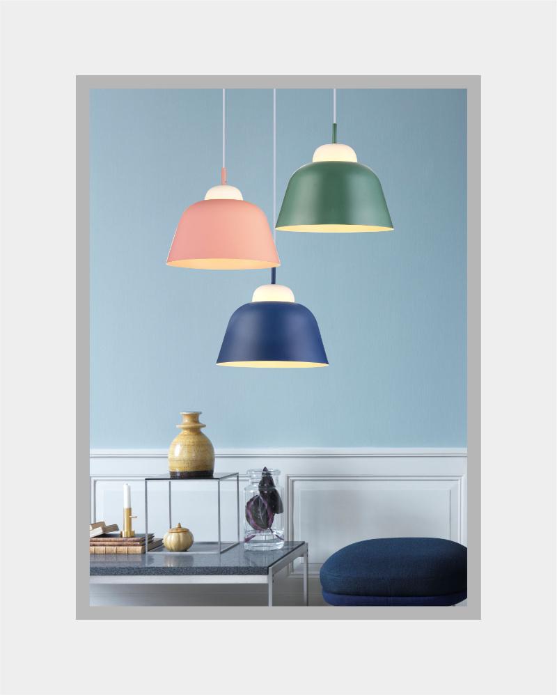 Home Decorative Lighting Metal Pendant Lamp  Opal Glass hanging light