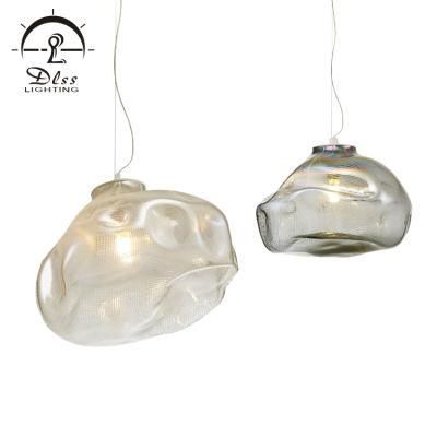 Guzheng Lighting Fixtures Deocrative Glass Pendant Lamp Haning LED Lighting