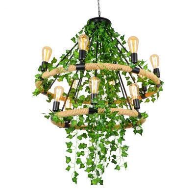 Home Lighting Industrial Hanging Lamp Chandelier for Restaurant Decoration Light