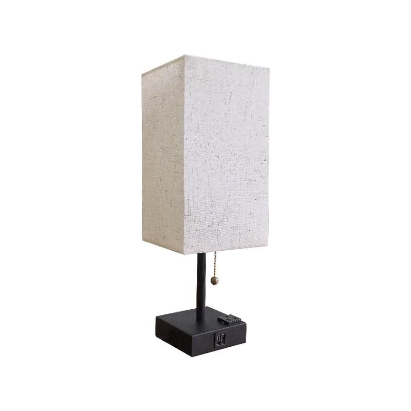 Modern Bedside Table Lamp Home Hotel Project Table Light USB