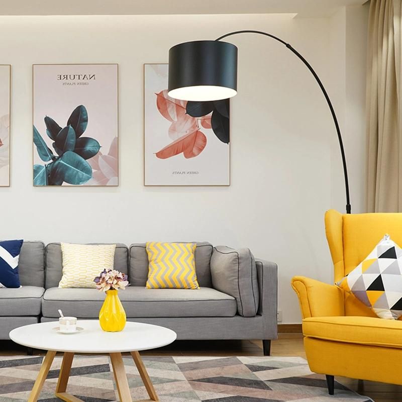 Living Room Floor Lamp Nordic Modern Exhibition Hall Fishing Floor Lamp
