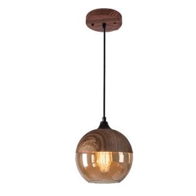 Modern Pendant Light Wooden Pendant Lamp Hanging Pendant Light for Home Decoration
