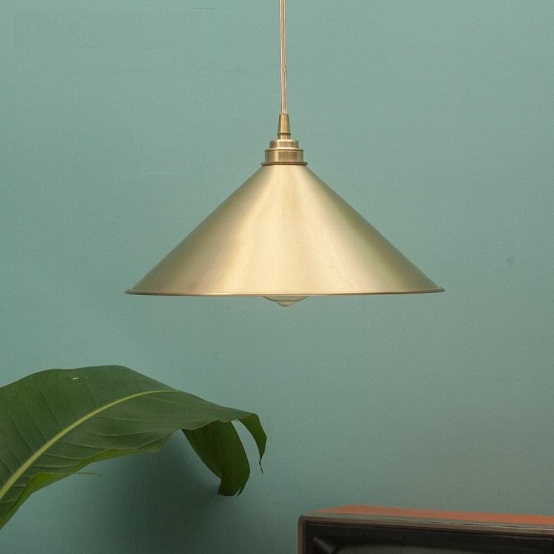 Retro Pendant Light Loft Style Pure Edison Antique Home Bente Modern Scandinavian Brass Pendant Lamp (WH-AP-307)