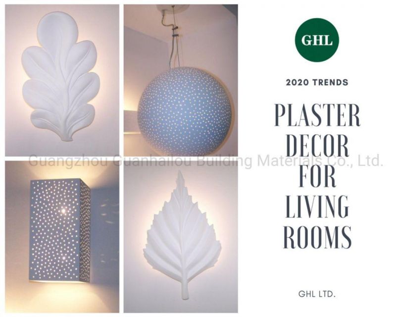 Simple Design Gypsum Recessed Decoration Light