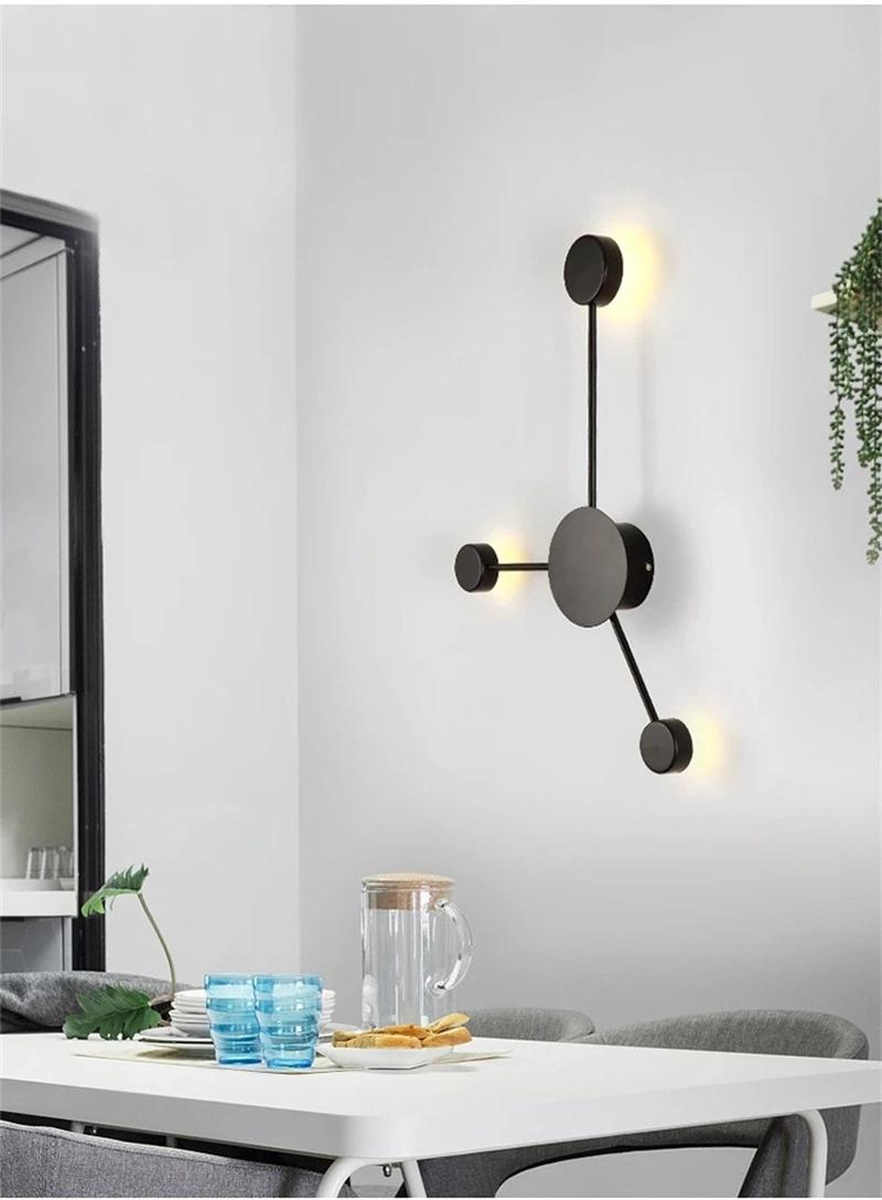 Post Modern Creative LED Wall Lamp Geometric Wall Lights Hotel Living Room Wall Sconces Bedroom Room Bedside Lamp Home Decor