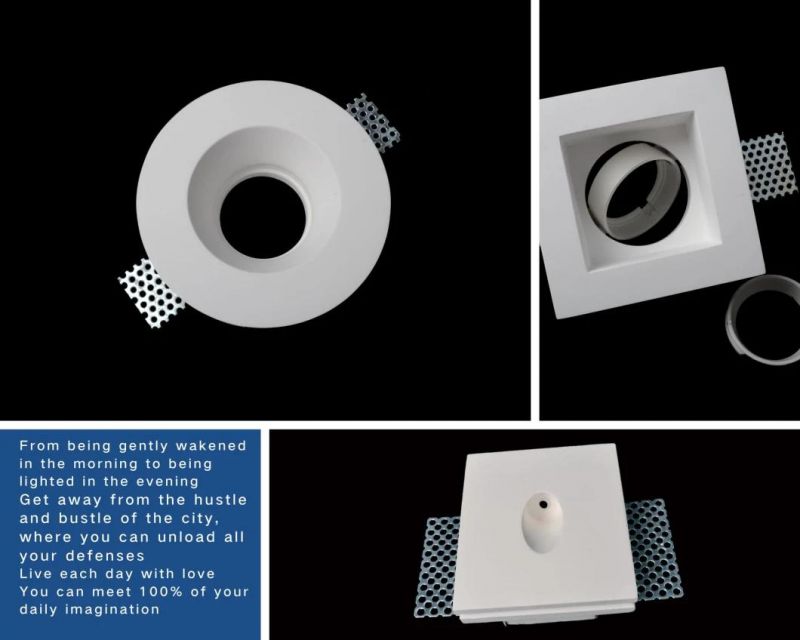 Ghl Fire-Resistance Square Ceiling Lamp