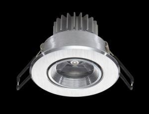 Hk Creed High Power LED Ceiling Down Light 1*1W Silver