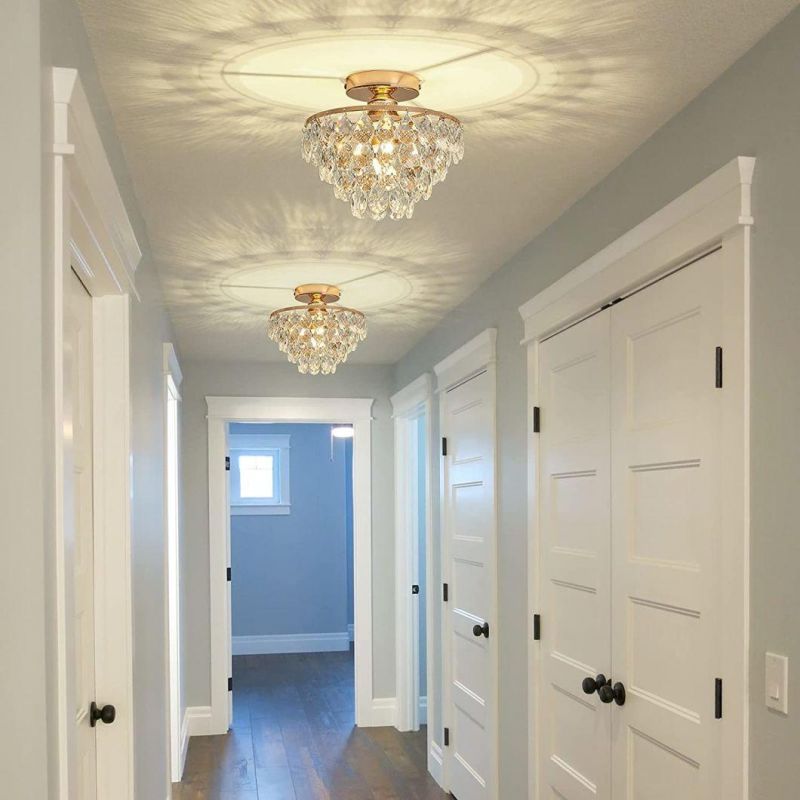 Modern and Luxurious Crystal Modern Ceiling Light
