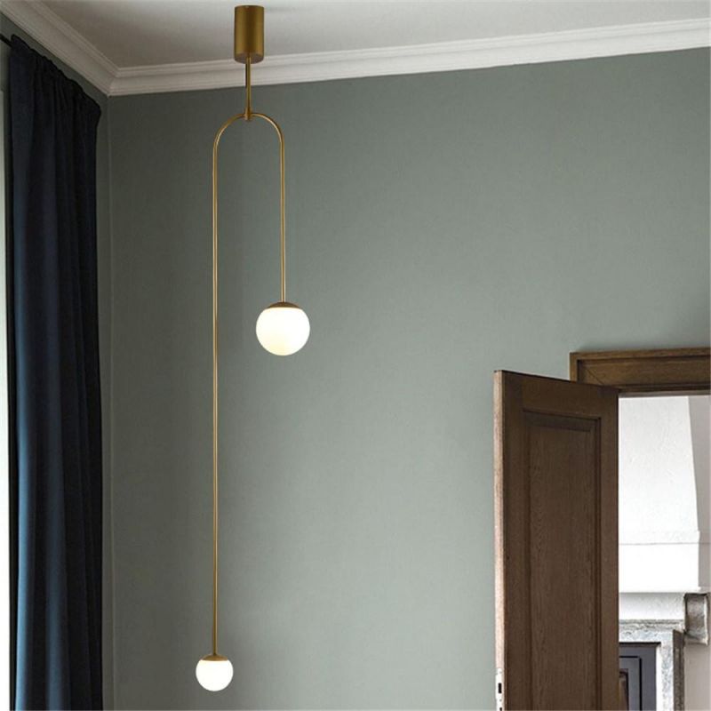 Interior Suspension Opal Glass Pendant Lamp for Wedding Decoration