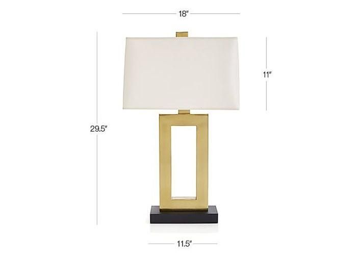 Brass Modern Lighting Desk Table Lamp Light for Hotel Bedroom