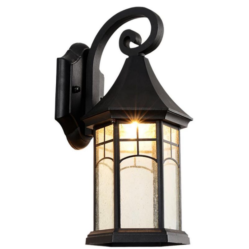 E27 Bulb Vintage Wall Lamp Outdoor Lighting LED Street Garden Villa Porch Lights Wall Light IP65 (WH-VR-49)