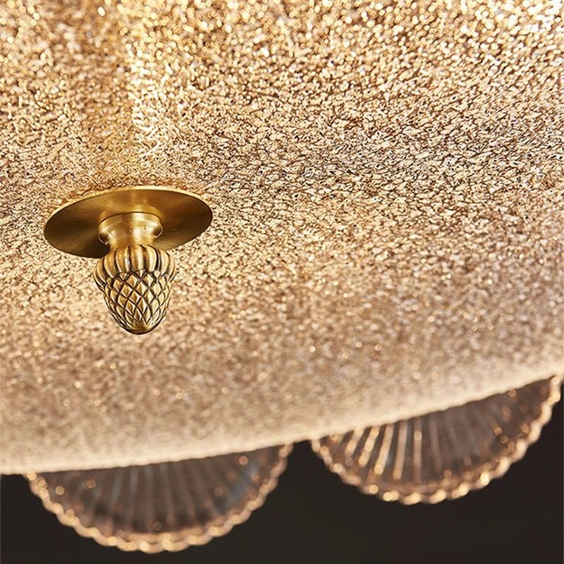 Golden Royal Style Pendant Lamp Chandelier Living Room Lamp Restaurant Lamp