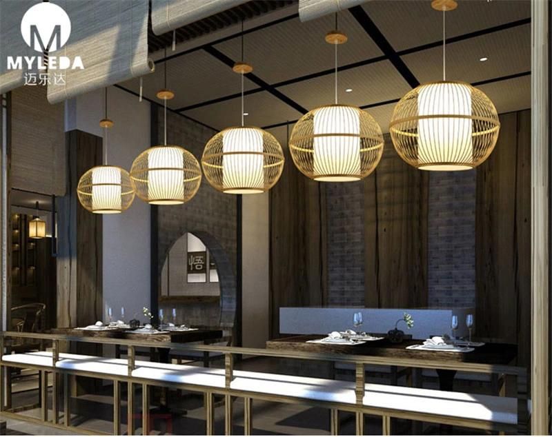 Fashion Designer Chinese Style Lantern Living Room Decorative Pendant Lights