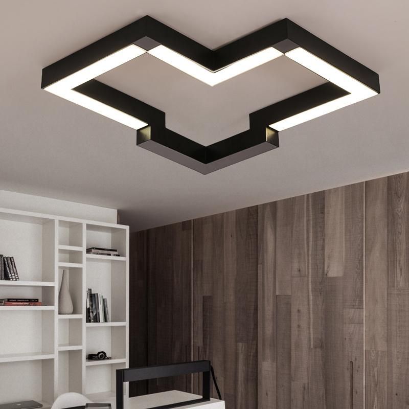 Geometric Simple Ceiling Lamp Modern Living Room Light Diningroom Lamp LED