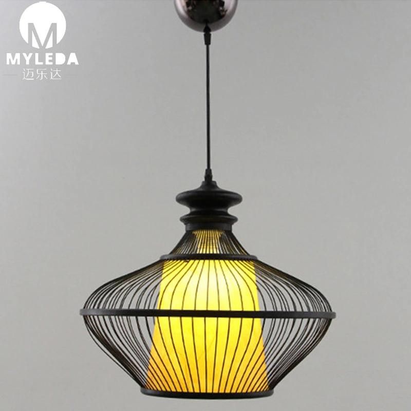 Modern Bamboo LED Chandelier Pendant Lamp for Hotel Lobby, Restaurant, Coffee Club