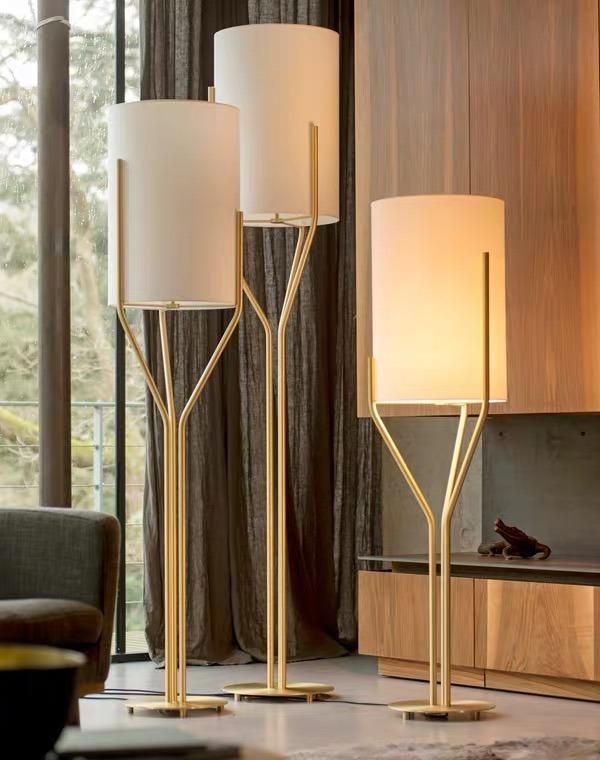 American Desk Lamp Bedroom Bedside Lamp Light Luxury Postmodern Simple Creative Warm Living Room Floor Lamp Home Decorative Lamp