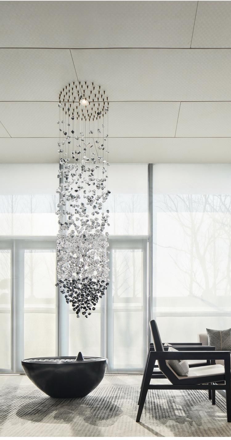 European Style Big Hotel Hanging Wedding Modern Luxury Custom Project Chandelier Light