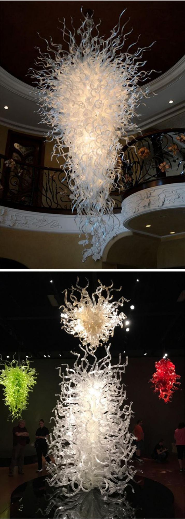 Modern Luxury Lamp Staircase Banquet Hall Hotel Lobby Glass Project Non-Standard Custom Chandelier