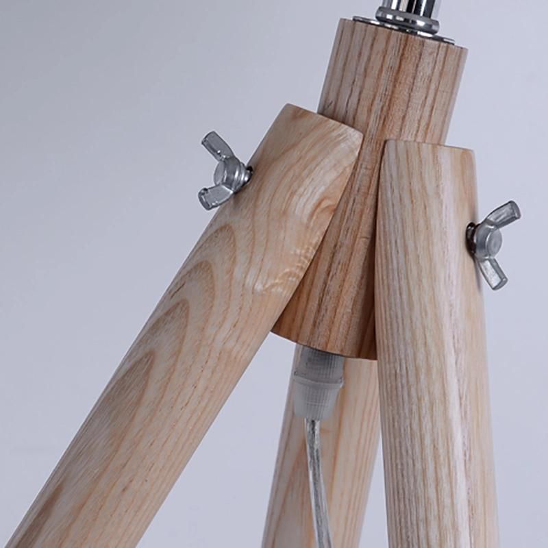 Wooden Design Vintage Style Table Lamp Desk Lamp Bedside Lamp