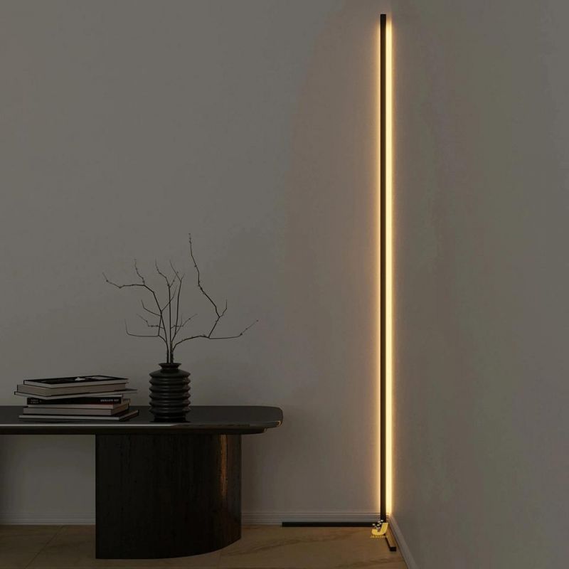Modern Metal Studio Standing Decorative Corner LED Tripod Floor Lamp (WH-MFL-01)
