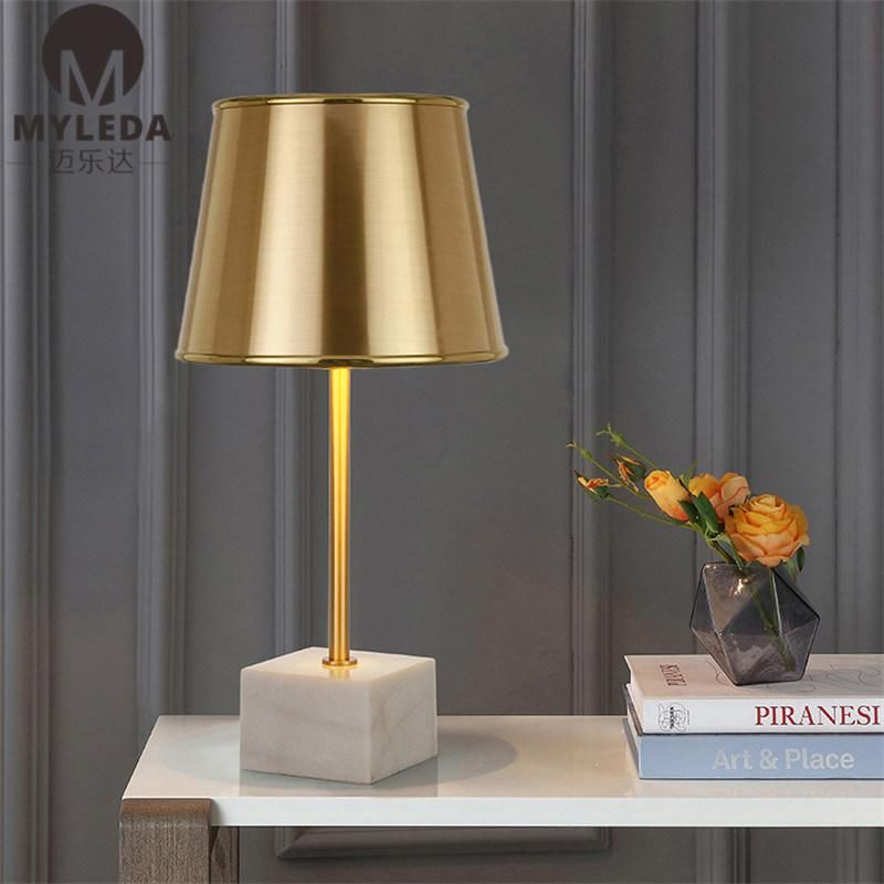 Hotel Decoration Marble Home Decorative Modern Reading Table Lamp