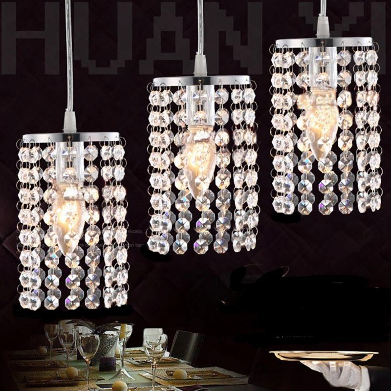 Long LED Chandelier Pendant Light Hotel Application Modern Gold Crystal Chandelier Light for High Ceilings