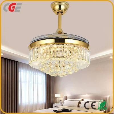 42&quot;48&quot;52&quot;Modern Decorative 110V 220V Ceiling Fan with LED Light for Home Lighting